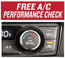 FREE A/C PERFORMANCE TEST FREE A/C PERFORMANCE TEST