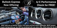 A/C Performance Check A/C Performance Check