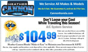 A/C System Service A/C System Service