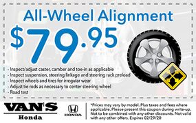 All-Wheel Alignment $79.95 All-Wheel Alignment $79.95