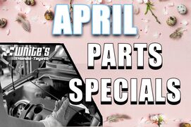 April Service Specials April Service Specials