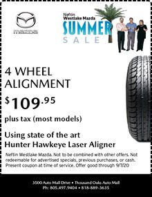 August '20 4-Wheel Alignment August '20 4-Wheel Alignment
