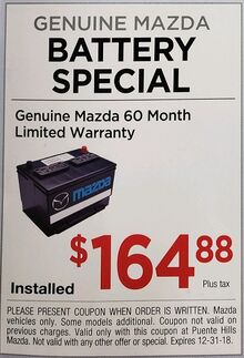 Battery Special Battery Special