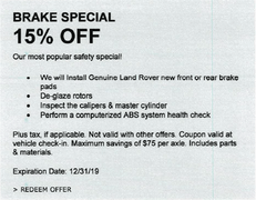 Brake Special Brake Special