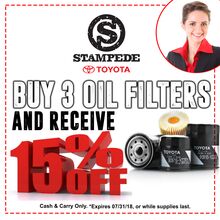 Buy 3 Oil Filters and Receive Buy 3 Oil Filters and Receive
