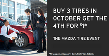Buy 3 Tires get the 4th for $1! Buy 3 Tires get the 4th for $1!
