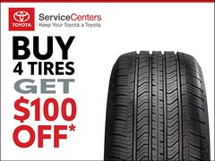Buy 4 Tires Get $100 Off Buy 4 Tires Get $100 Off
