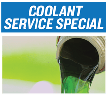 COOLANT SERVICE SPECIAL COOLANT SERVICE SPECIAL