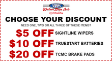 Choose Your Discount: February Toyota Special Choose Your Discount: February Toyota Special