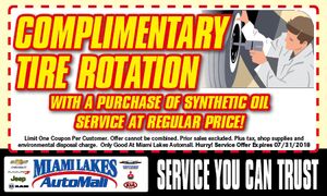 Complimentary Tire Rotation Complimentary Tire Rotation