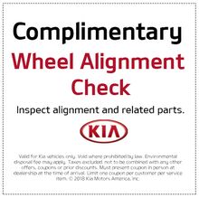 Complimentary Wheel Alignment Check Complimentary Wheel Alignment Check