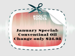 January Conventional Oil Change Special January Conventional Oil Change Special