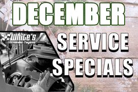 December Service Specials December Service Specials