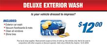 Deluxe Exterior Wash Deluxe Exterior Wash