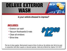 Deluxe Exterior Wash Deluxe Exterior Wash