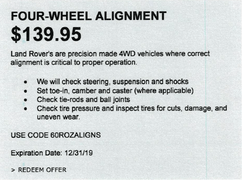 FOUR-WHEEL ALIGNMENT FOUR-WHEEL ALIGNMENT