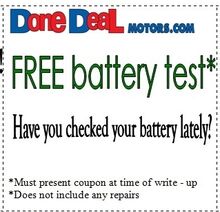FREE Battery Test FREE Battery Test