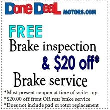 FREE Brake Inspection FREE Brake Inspection