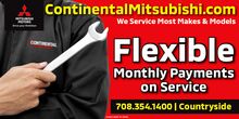 Flexible Monthly Payments on Service Flexible Monthly Payments on Service