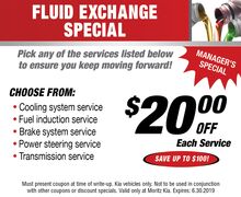 Fluid Exchange Special Fluid Exchange Special