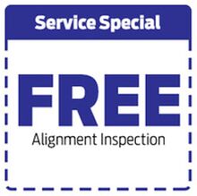 Free Alignment Inspection Free Alignment Inspection