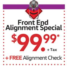 Front End Alignment Special Front End Alignment Special