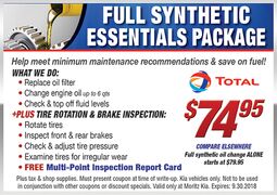Full Synthetic Essentials Package Full Synthetic Essentials Package