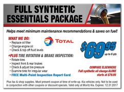 Full Synthetic Essentials Package Full Synthetic Essentials Package