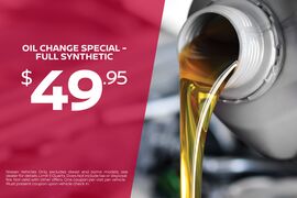 Full Synthetic Oil Change Full Synthetic Oil Change