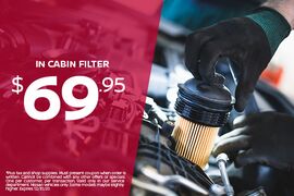 In Cabin Filter In Cabin Filter