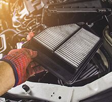 Interior Sanitization and Air Filter Replacement Interior Sanitization and Air Filter Replacement