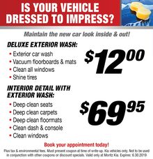 Is Your Vehicle Dressed to Impress? Is Your Vehicle Dressed to Impress?