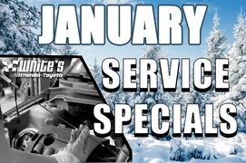 January Service Specials January Service Specials