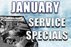 January Service Specials January Service Specials