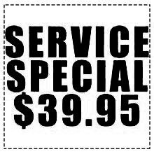 MAZDA SERVICE SPECIAL $39.95 MAZDA SERVICE SPECIAL $39.95