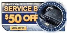 METRIS $50.00 OFF B-Service METRIS $50.00 OFF B-Service