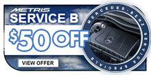 METRIS $50.00 OFF B-Service METRIS $50.00 OFF B-Service