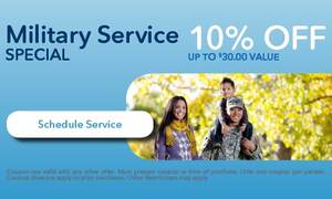 MILITARY SERVICE 10% OFF MILITARY SERVICE 10% OFF