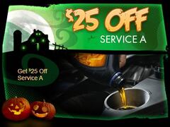 Maintenance Special - $25.00 OFF Service A Package Maintenance Special - $25.00 OFF Service A Package