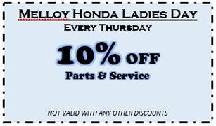 Melloy Honda Ladies Day Melloy Honda Ladies Day
