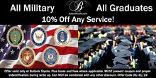 Military & Graduate Discount Military & Graduate Discount