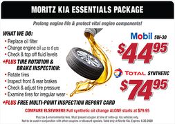 Moritz Kia Essentials Package Moritz Kia Essentials Package