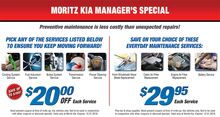 Moritz Kia Manager's Special Moritz Kia Manager's Special