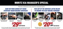 Moritz Kia Manager's Special Moritz Kia Manager's Special