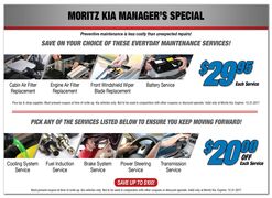 Moritz Kia Manager's Special Moritz Kia Manager's Special