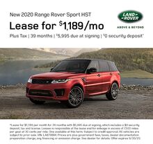 New 2020 Range Rover Sport HST New 2020 Range Rover Sport HST