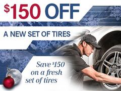 New Tire Special - save up to $150. New Tire Special - save up to $150.