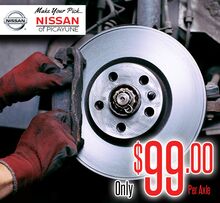 Nissan Brake Service Nissan Brake Service