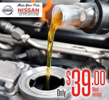 Nissan Oil & Filter Change Nissan Oil & Filter Change