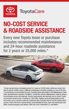 No-Cost Service & Roadside Assistance No-Cost Service & Roadside Assistance